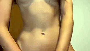 Watch this amateur ride in cowgirl her perfect tits bouncing