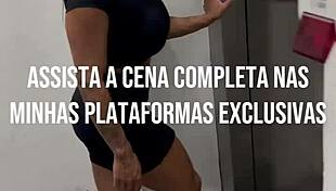 Intense Passion in the Elevator: Giving Myself to the Boy in This Amateur Encounter