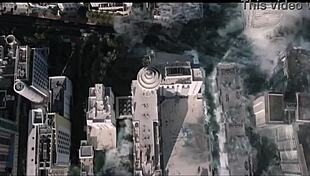 Sexy Latina's bubble butt craves big black cock in threesome