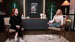 Redhead Pornstar Ni Ole Answers Subscriber Questions With Bella Mur