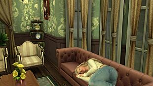 milf fucked hard by boyfriend in machine!