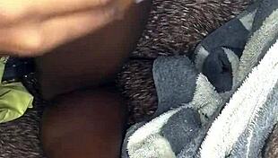 Amateur Rides Bottle Hard, Cumming Intensely From Fan's Gift