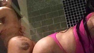 Brazilian Hotties Pamela, Melissa, and Belinha in Steamy Hot Tub