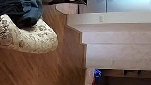 Oops, I Spied On The Couple In The Living Room Cam.