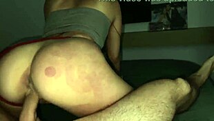 My Horny Ex Visited Me in the Bedroom, Bent Over for Dirty Doggystyle Fucking and Cum on Tits