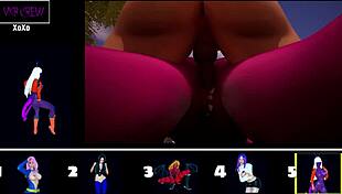 The VXP crew gets DOUBLE PENETRATION and ANAL in this 3D porn scene