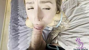 i keep cumming from my stepbrother’s huge cock