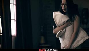 horny stepfather joins stepdaughter and lesbian girlfriend in threesome