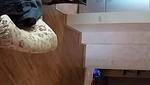 Oops, I Spied On The Couple In The Living Room Cam.