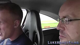 British skank gets nailed hard in steamy 3some action