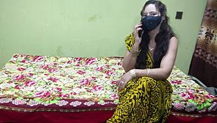 omg, this pakistani hot aunty called her guy over and took his dick in her ass, hindi audio 🔥