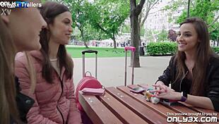 Sweeties Alyssa Reece and Tiffany Tatum intensely fuck Mike Angelo