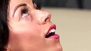 Wacky idol receives a surprise on her face