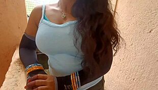 Sexy Wife Bent Over Chair for Deepthroat, Anal, and Monster Cock Handjob