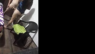 Homemade video of sexy milf bent over for neighbor's monster cock