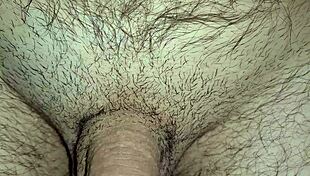 Shimmering Precum Builds to Ropes of Cum