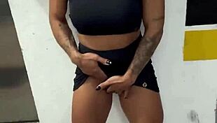 Intense Passion in the Elevator: Giving Myself to the Boy in This Amateur Encounter