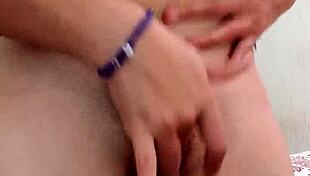 Colombian Chick Masturbates Hard with Sexy Latina Flair