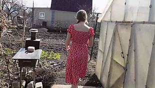 Came From The City To Meet Collective Farmer