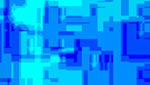 Melissa the mermaid swims in the pool with tattoos and brown eyes