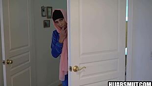 Naughty muslim teen deflowered hard by mosque leader.