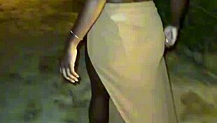 public flash in ibiza showing tight pussy lips