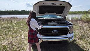 A student got help after a car breakdown, and things got steamy