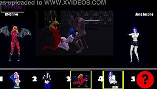 The VXP crew gets DOUBLE PENETRATION and ANAL in this 3D porn scene