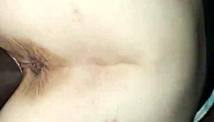 Ravishing Ray's Big Tits Orgasm with Black Bull's Monster Cock Creampie in Car