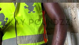 Most Intense Male Moan Ever Crazy Cumshot Jerk Off in Public with Huge Cock