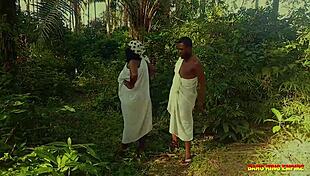 fucking my naughty ex girlfriend outdoors in the bush