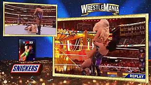 rhea ripley battles charlotte flair for smackdown women's championship