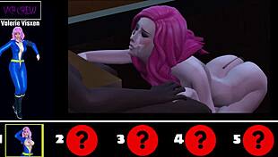 The VXP crew gets DOUBLE PENETRATION and ANAL in this 3D porn scene