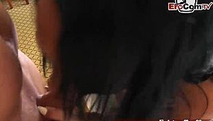 Deutsche Latina Mit Dicken Titten Auf Der Straße Abgeschleppt Zum Ficken