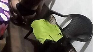 Homemade video of sexy milf bent over for neighbor's monster cock