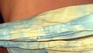 Old professor assumes position for ball licking and flashing big cock