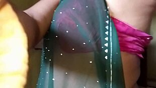 Hey this indian hot bhabhi fingered her tight pussy so hard she squirted. Check out her huge ass too!