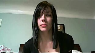 omg, i’m lovin’ how jelena jensen teases her big tits, can’t stop watchin’...