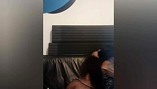 Teen Ebony Friends Kissing and Using Strapon Dildos in Front of Boyfriend