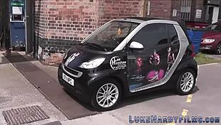 British skank gets nailed hard in steamy 3some action