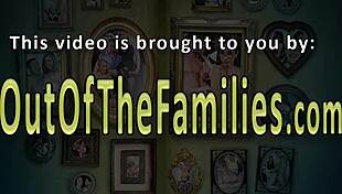 Stepsister performs deep throating and riding