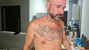 Humiliating Taboo Sex In Bathroom With Father-In-Law, Cum On Ass, And Uncle's Not Daughter.