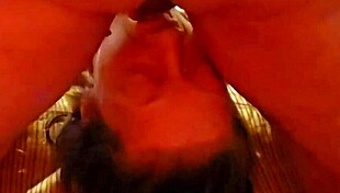 Mature Woman Swallows Cock with Gagging!