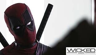 that hot brunette babe at the massage parlor, getting her tits licked and deepthroating before sideways fucking