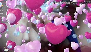 Latina Teases Solo with Dildo in Full Red Video