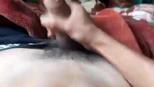 Young girl wakes up horny, masturbates in bed 😏