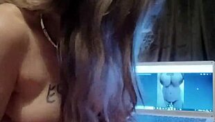 Slave woman amusing herself with photos in 2024