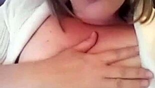 Teasing bbw bunny in snow makes you cum