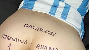 uhh, argentina vs australia qatar 2022 match got me hyped... no creampie tho!