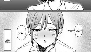 junior teaches vaginal climax in anime lesbian scene